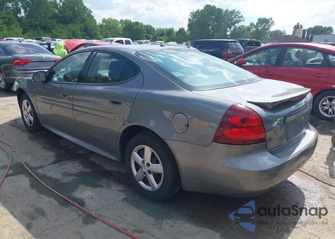 2008 Pontiac Grand Prix from USA, damaged, VIN 2G2WP552181155609